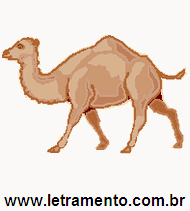 Letramento Dromedário Animal Com a Letra D