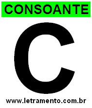 Consoante C