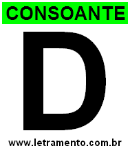 Consoante D