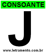 Consoante J