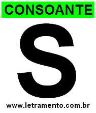 Consoante S