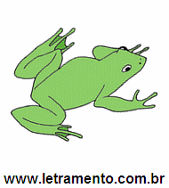 Letramento Rã Animal Com a Letra R